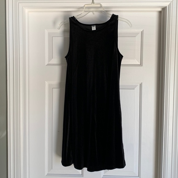 black velvet dress old navy Fit & Flare Velvet Mini Dress